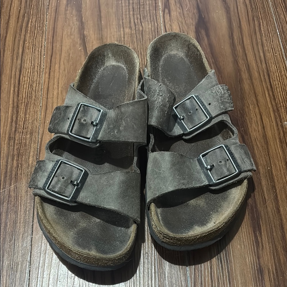 Birkenstock Arizona Brown Double Strap Sandals